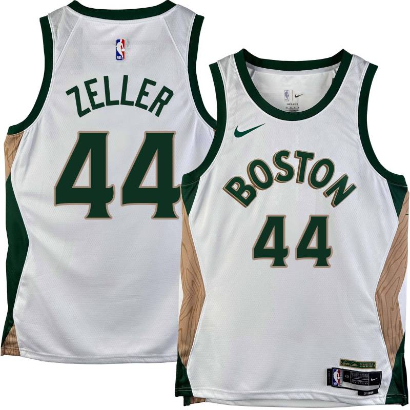 Celtics #44 Tyler Zeller 2023-2024 City Edition Jersey