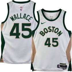 Celtics #45 Gerald Wallace 2023-2024 City Edition Jersey