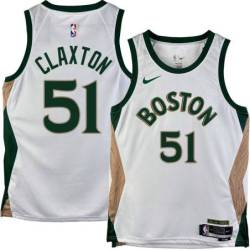 Celtics #51 Charles Claxton 2023-2024 City Edition Jersey