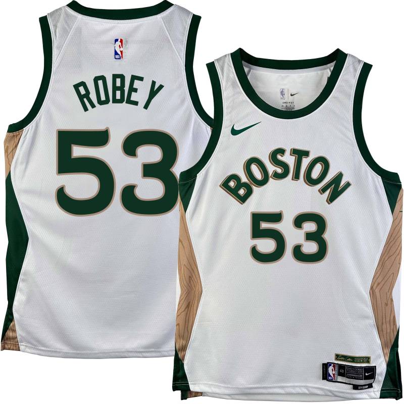 Celtics #53 Rick Robey 2023-2024 City Edition Jersey