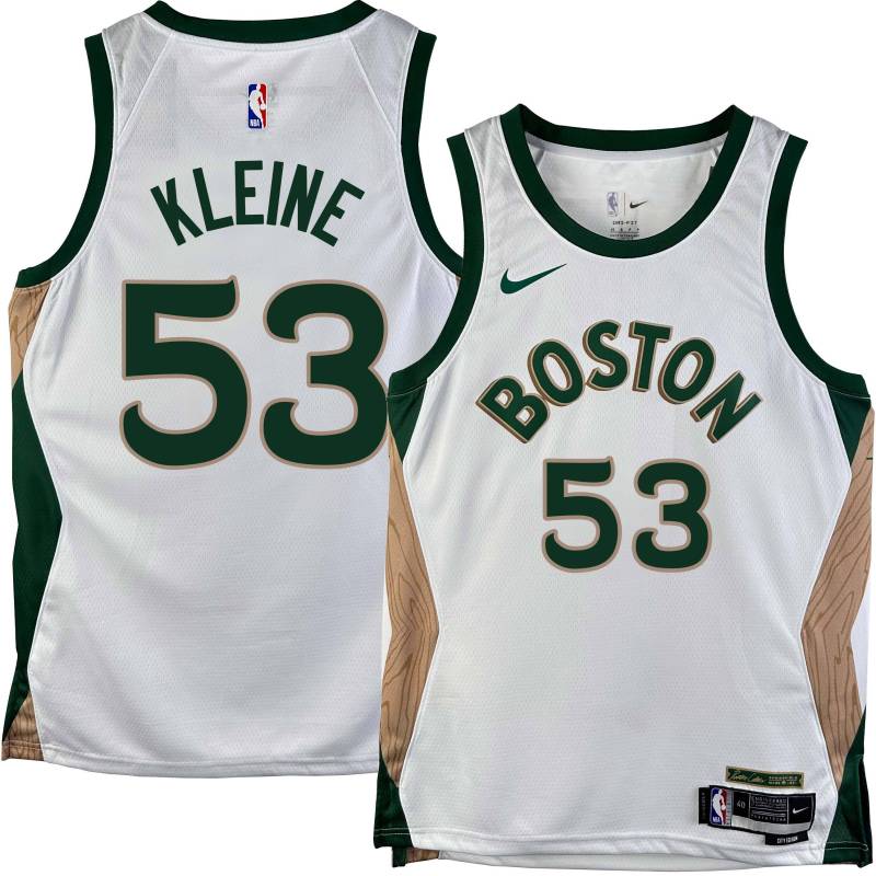 Celtics #53 Joe Kleine 2023-2024 City Edition Jersey