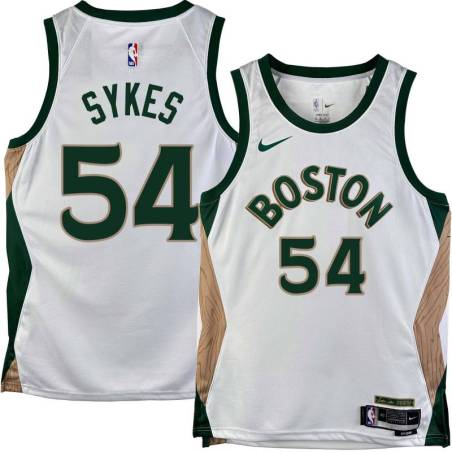 Celtics #54 Larry Sykes 2023-2024 City Edition Jersey