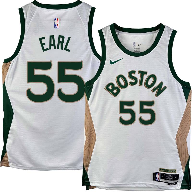 Celtics #55 Acie Earl 2023-2024 City Edition Jersey