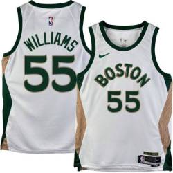 Celtics #55 Terrence Williams 2023-2024 City Edition Jersey