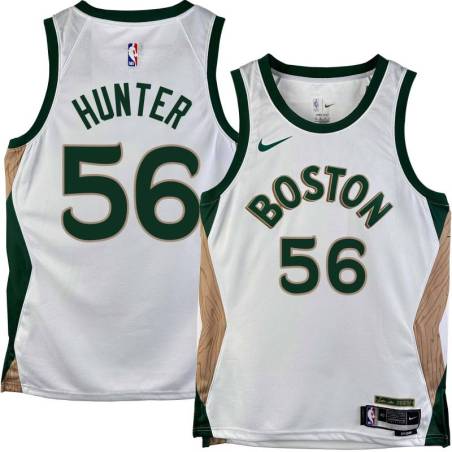 Celtics #56 Brandon Hunter 2023-2024 City Edition Jersey