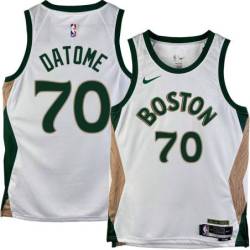 Celtics #70 Gigi Datome 2023-2024 City Edition Jersey