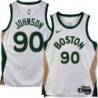 Celtics #90 Amir Johnson 2023-2024 City Edition Jersey