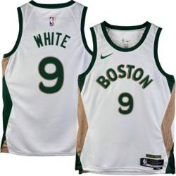 Celtics #9 Derrick White 2023-2024 City Edition Jersey