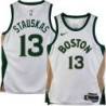 Celtics #13 Nik Stauskas 2023-2024 City Edition Jersey