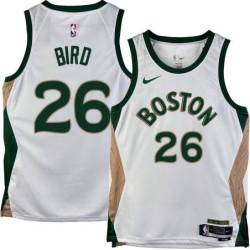 Celtics #26 Jabari Bird 2023-2024 City Edition Jersey