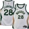 Celtics #28 Bruno Fernando 2023-2024 City Edition Jersey