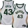 Celtics #43 Javonte Green 2023-2024 City Edition Jersey