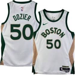 Celtics #50 PJ Dozier 2023-2024 City Edition Jersey