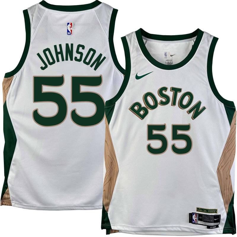 Celtics #55 Joe Johnson 2023-2024 City Edition Jersey