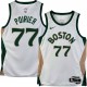 Celtics #77 Vincent Poirier 2023-2024 City Edition Jersey