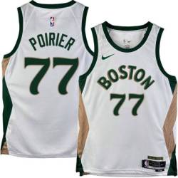 Celtics #77 Vincent Poirier 2023-2024 City Edition Jersey