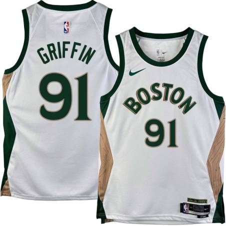 Celtics #91 Blake Griffin 2023-2024 City Edition Jersey