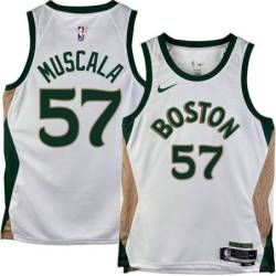 Celtics #57 Mike Muscala 2023-2024 City Edition Jersey