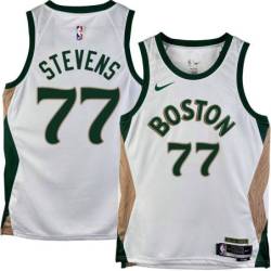 Celtics #77 Lamar Stevens 2023-2024 City Edition Jersey